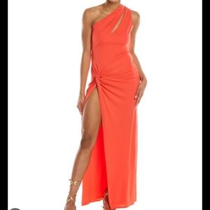 Nicholas Kinley Dress in Coral Punch